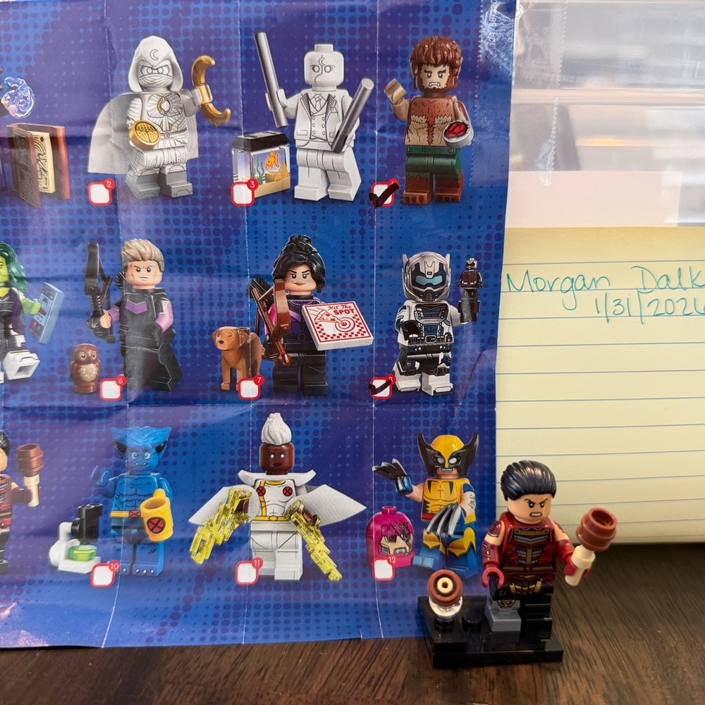 LEGO Marvel Minifigure Collection with Accessories, #9 in series
